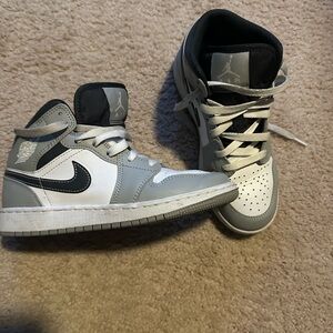 Nike Kids Air Jordan 1’s Cool Gray